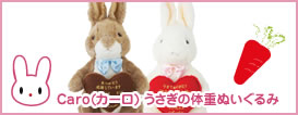 Caro(カーロ) うさぎの体重ぬいぐるみ