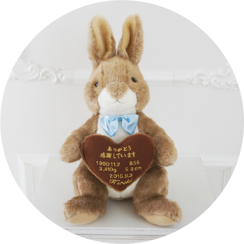 Caro カーロ うさぎの体重ぬいぐるみ