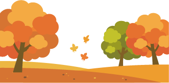 秋を感じられるウエイトドール